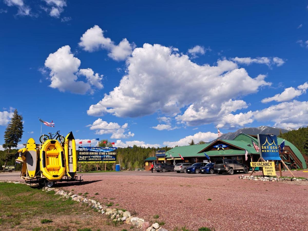 Sky Eco - Glacier General Store And Cabins Coram Luaran gambar